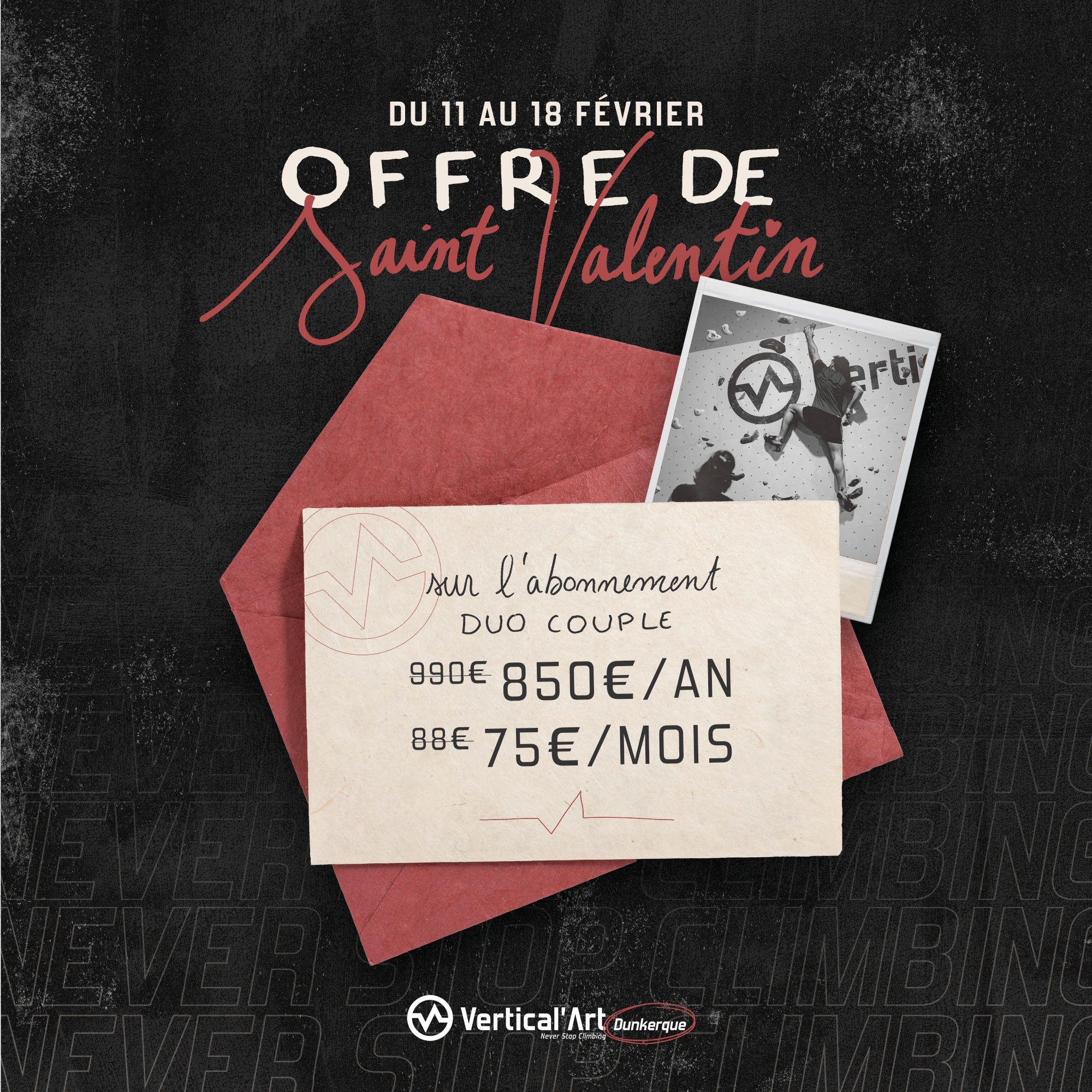 OFFRE ST VALENTIN - DUNKERQUE - Insta